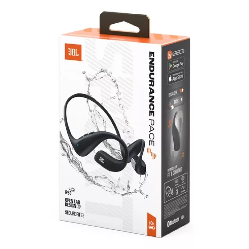 JBL Endurance Pace Headset Wireless Open-ear Sport Bluetooth Nero