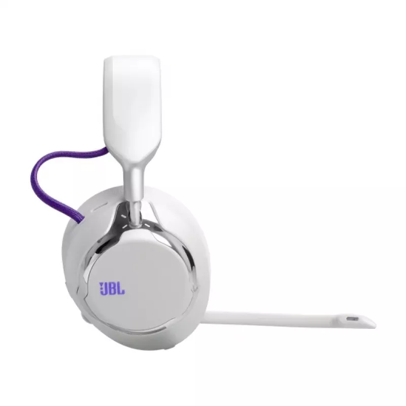 JBL Quantum 950 cuffie wireless con archetto gaming USB Type-C Bluetooth stazione di ricarica arancione, argento, bianco