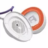 JBL Quantum 950 cuffie wireless con archetto gaming USB Type-C Bluetooth stazione di ricarica arancione, argento, bianco