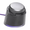 JBL Quantum 950 cuffie wireless con archetto gaming USB Type-C Bluetooth stazione di ricarica arancione, argento, bianco