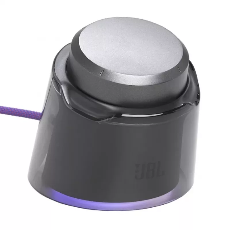 JBL Quantum 950 cuffie wireless con archetto gaming USB Type-C Bluetooth stazione di ricarica arancione, argento, bianco