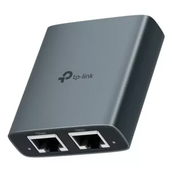 Splitter di rete TP-Link EH210 case in metallo nero larghezza 58 mm