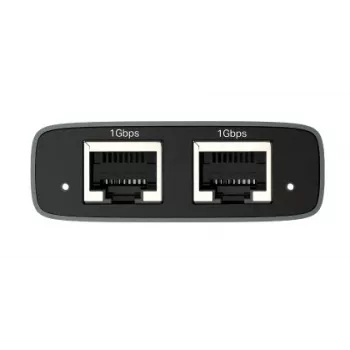 Splitter di rete TP-Link EH210 case in metallo nero larghezza 58 mm