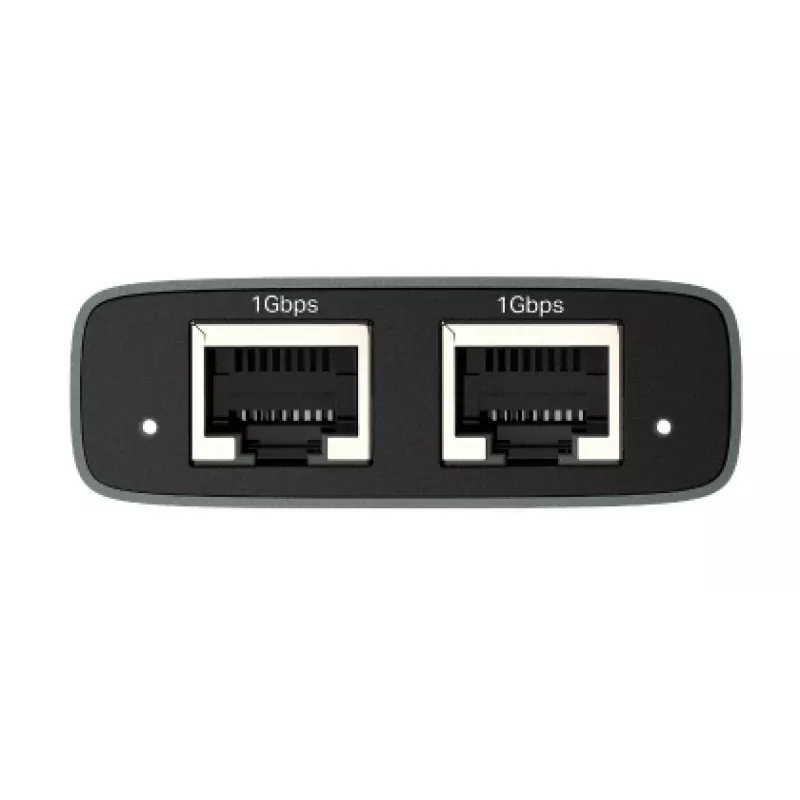 Splitter di rete TP-Link EH210 case in metallo nero larghezza 58 mm