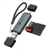 Lettore di schede TP‑LINK UA430D USB 3.1 — supporto MicroSD/SD, 200 Mbit/s, nero, 75×22,9×9,3 mm