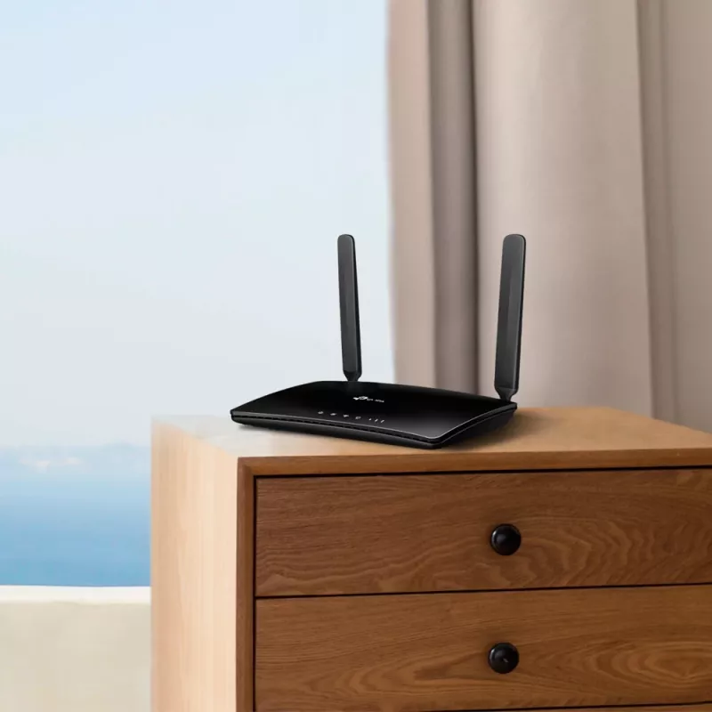 TP-Link TL-MR6400 router Wi-Fi Fast Ethernet single-band (2,4 GHz) 4G nero