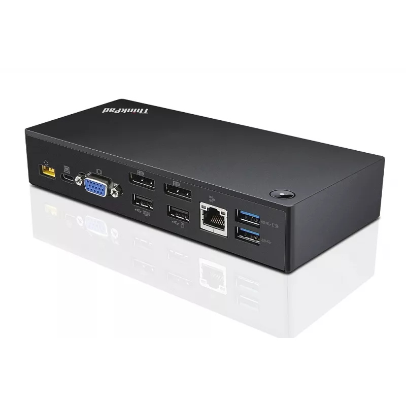 Lenovo 40A90090IT docking station/replicatore di porte per laptop con filo USB 3.2 Gen 1 (3.1 Gen 1) Type-C nero
