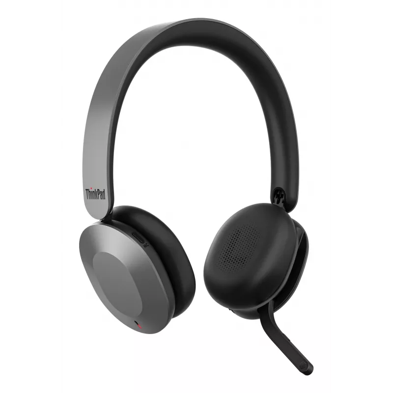 Lenovo 4XD1T60925 cuffie/headset wireless con archetto ufficio/call center USB Type-C Bluetooth grigio
