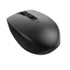 HP 715 mouse multi-dispositivo ricaricabile, ambidestro, RF Wireless + Bluetooth, 3000 DPI, nero