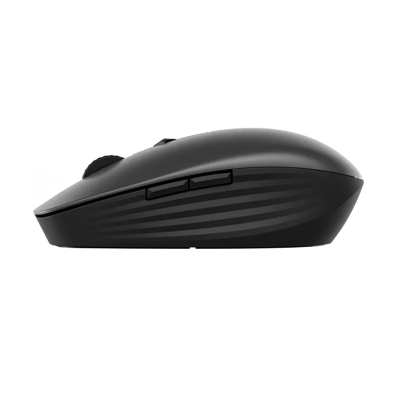 HP 715 mouse multi-dispositivo ricaricabile, ambidestro, RF Wireless + Bluetooth, 3000 DPI, nero