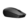 HP 715 mouse multi-dispositivo ricaricabile, ambidestro, RF Wireless + Bluetooth, 3000 DPI, nero