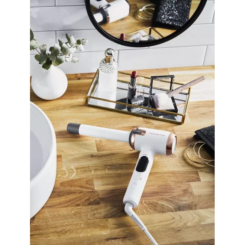 Rowenta Ultimate Experience Air Care CF 4310 arricciacapelli, bianco / rame