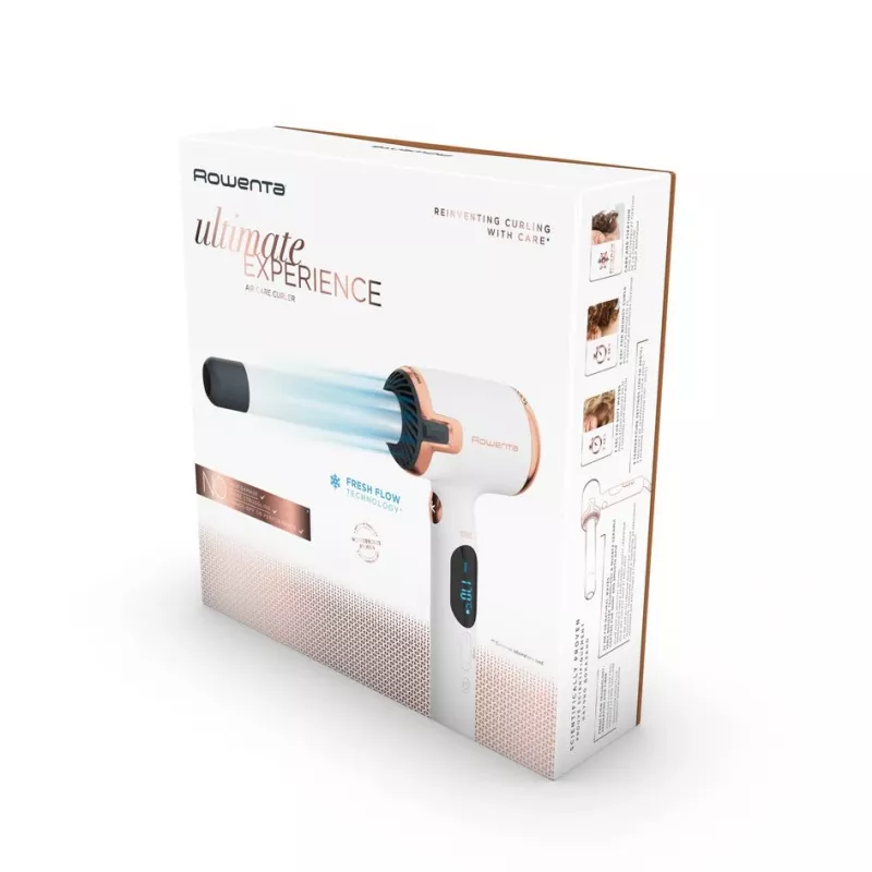 Rowenta Ultimate Experience Air Care CF 4310 arricciacapelli, bianco / rame