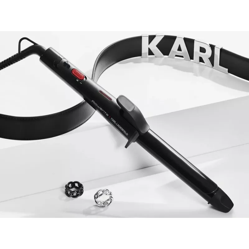 Rowenta X KARL LAGERFELD CF321L arricciacapelli nero caldo, rosso 47 W 1,8 m