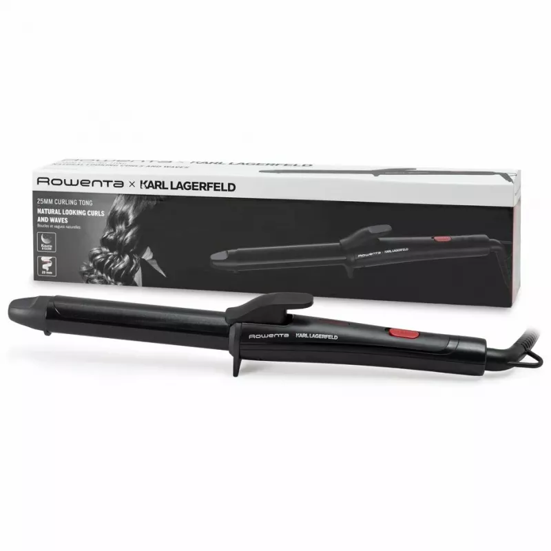 Rowenta X KARL LAGERFELD CF321L arricciacapelli nero caldo, rosso 47 W 1,8 m