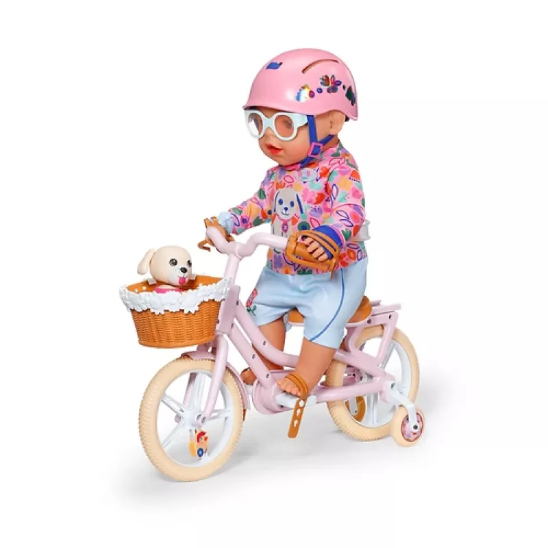 BABY born @ Bike con Lucky set bicicletta per bambola