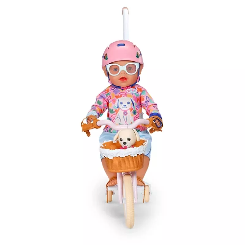 BABY born @ Bike con Lucky set bicicletta per bambola