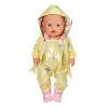 BABY born Regenoutfit 43cm, set impermeabile per bambola, 3 anni