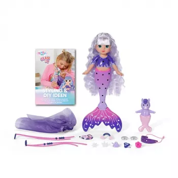 BABY born @ Glam Up Aura, bambola, femmina, 4 anni, bambino/bambina, multicolore