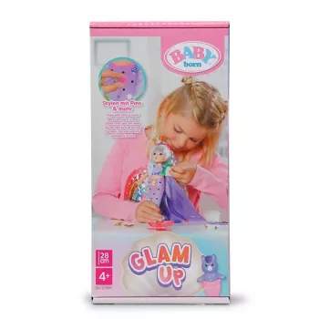 BABY born @ Glam Up Aura, bambola, femmina, 4 anni, bambino/bambina, multicolore