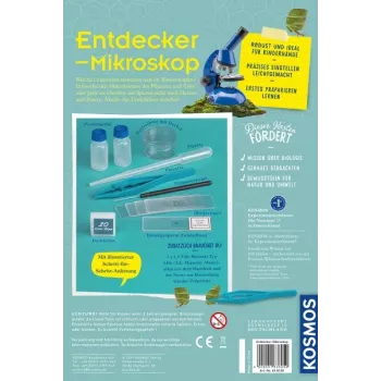 Kosmos 63605, microscopio, biologia, 8 anni, blu