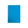 Leitz WOW quaderno A5 a quadretti con copertina rigida, blu, A5, 80 fogli, 80 g/m², carta a quadretti, copertina rigida