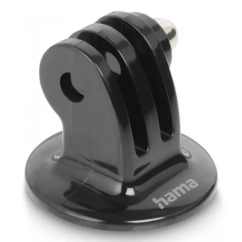 Adattatore treppiede per action cam HAMA modello 00004565, filettatura 1/4 inch, nero