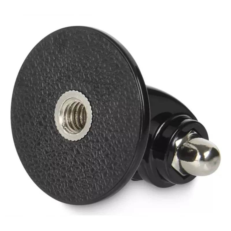 Adattatore treppiede per action cam HAMA modello 00004565, filettatura 1/4 inch, nero