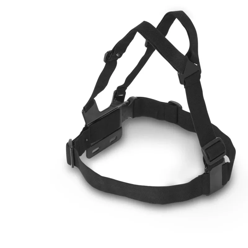Cinghia pettorale per fotocamera HAMA 00004567 per action cam (compatibile GoPro), nero, supporto pettorale regolabile