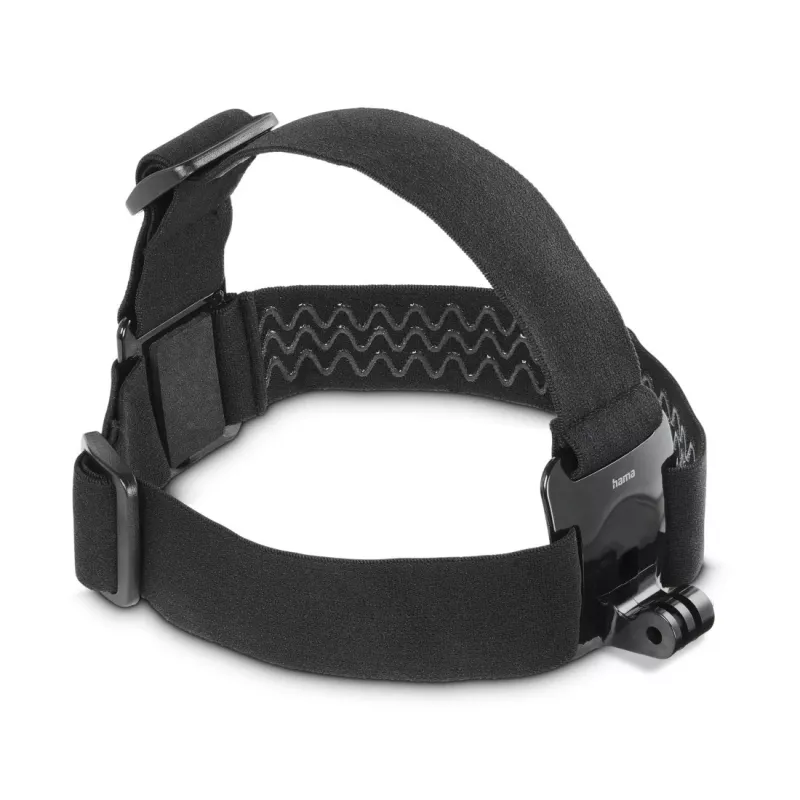 Supporto passivo per testa/casco HAMA 00004568 per action cam, nero, per montaggio sulla testa