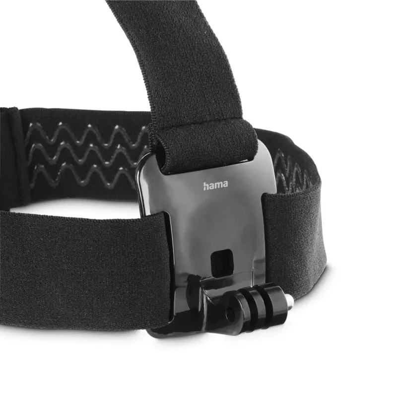 Supporto passivo per testa/casco HAMA 00004568 per action cam, nero, per montaggio sulla testa