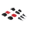 Supporto HAMA 00004572 per action camera nero — supporto laterale per casco con braccio orientabile