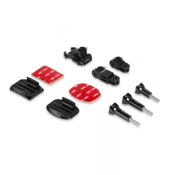 Supporto HAMA 00004572 per action camera nero — supporto laterale per casco con braccio orientabile