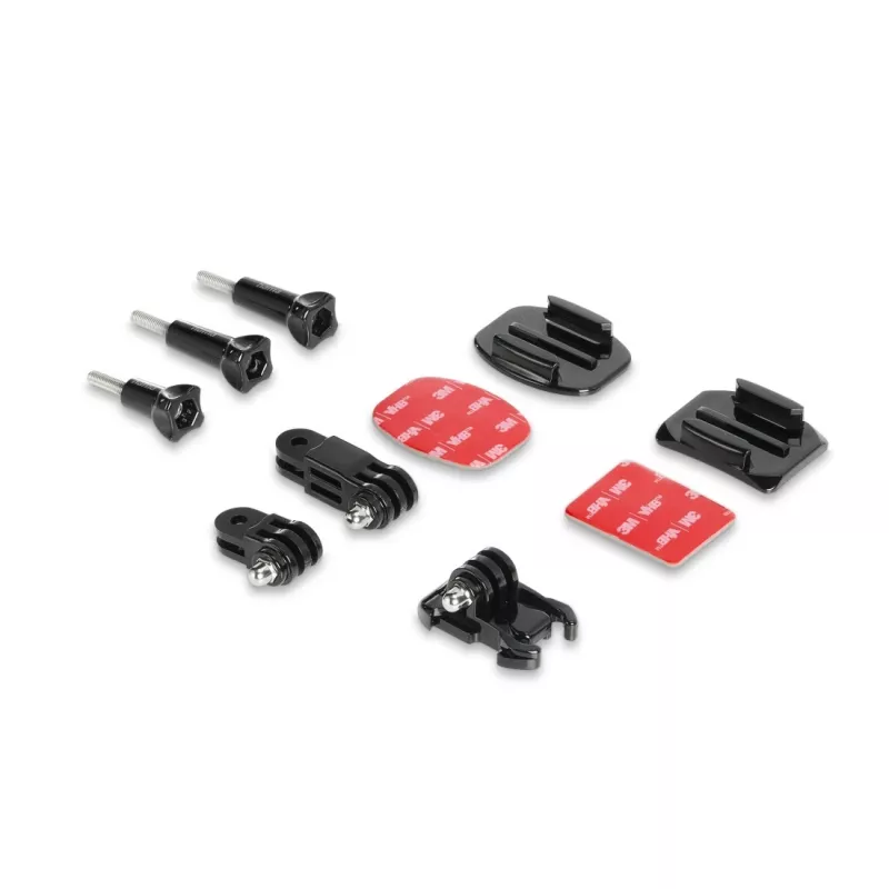 Supporto HAMA 00004572 per action camera nero — supporto laterale per casco con braccio orientabile