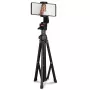 Treppiede Hama Rotary Smartphone II per smartphone e fotocamera digitale, 3 gambe, portata max 1 kg, altezza 41,5–150 cm, nero