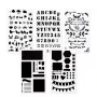 Hama 00007743 stencil bianco plastica stencil artistico