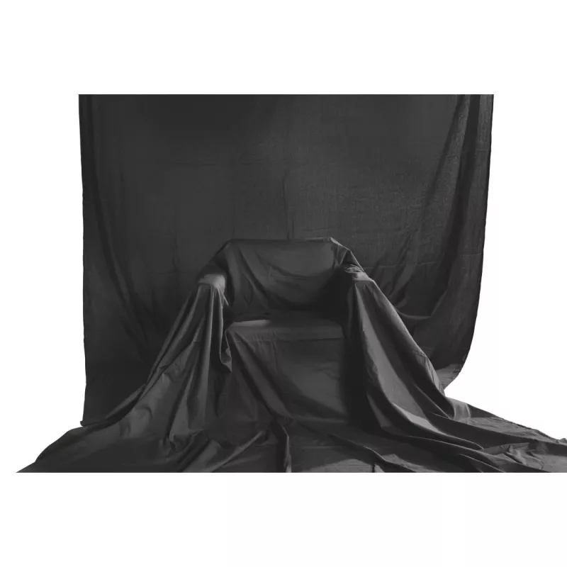 Fondale Hama 00021157 nero cotone 2950 mm x 6000 mm