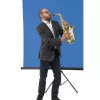 Fondale Hama 00021159 blu cotone 2950 mm x 6000 mm