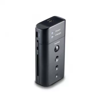 Caricabatterie HAMA 00081390 per batterie di fotocamere digitali — USB, compatibile Li‑Ion e NiMH, ingresso 5 V