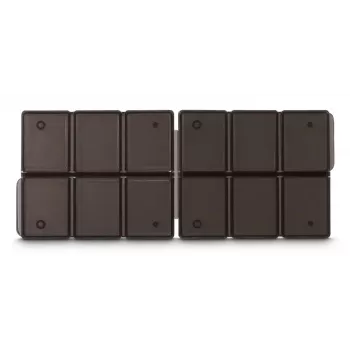 Hama 00095990 custodia per schede di memoria 12 schede polipropilene (PP) nero, trasparente