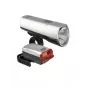 Fischer 85330 set di illuminazione LED a batteria per bicicletta