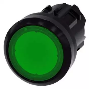 Siemens 3SU1001-0AA40-0AA0 attuatore elettrico IP66, IP67, IP69, IP69K nero, verde