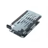 Supporto pieghevole orientabile per telefono CONCEPTRONIC THANA08G, base girevole a 360°, regolabile in altezza, argento