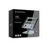 Supporto per laptop CONCEPTRONIC THANA10G — pieghevole in alluminio, regolabile in altezza, grigio, 240×220×50 mm