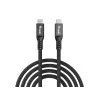 Cavo USB4 Gen 4x2 C-C EQUIP 1,2 m, 80 Gbit/s, PD240W, 8K@60Hz, nero
