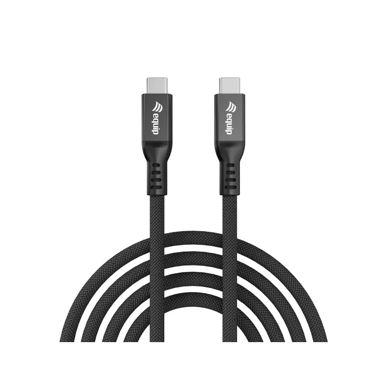 Cavo USB4 Gen 4x2 C-C EQUIP 1,2 m, 80 Gbit/s, PD240W, 8K@60Hz, nero