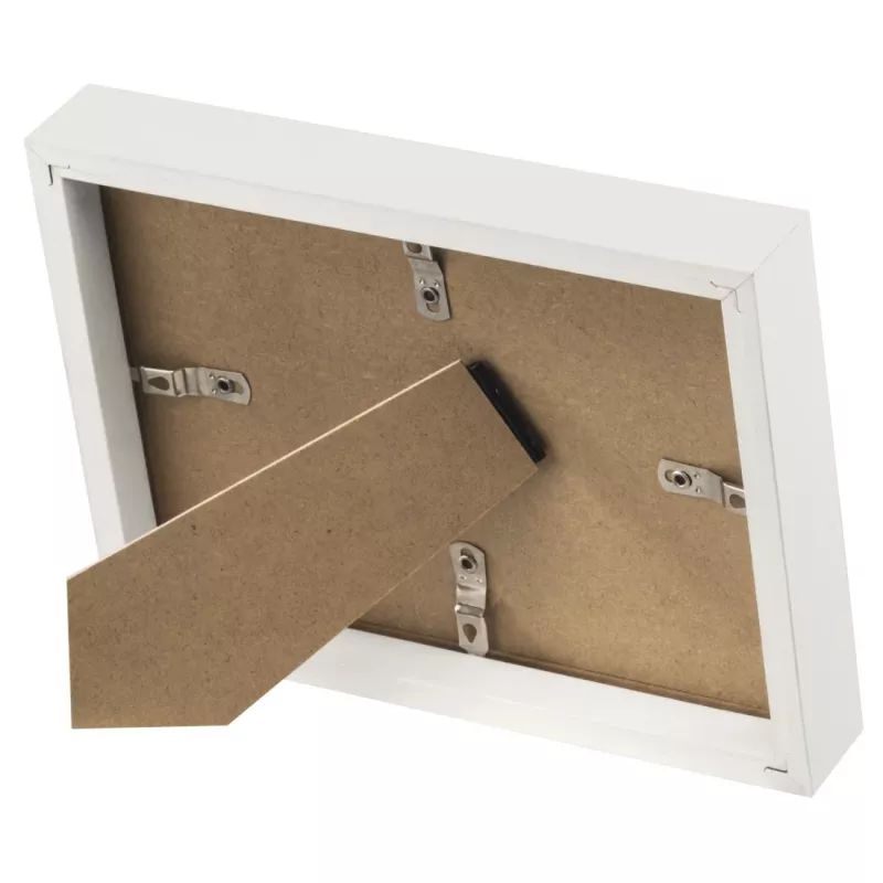 Cornice singola Hama Copenhagen bianco vetro MDF 220 mm