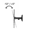 Hama 00220823 supporto a parete/supporto TV 165,1 cm (65 inch) nero