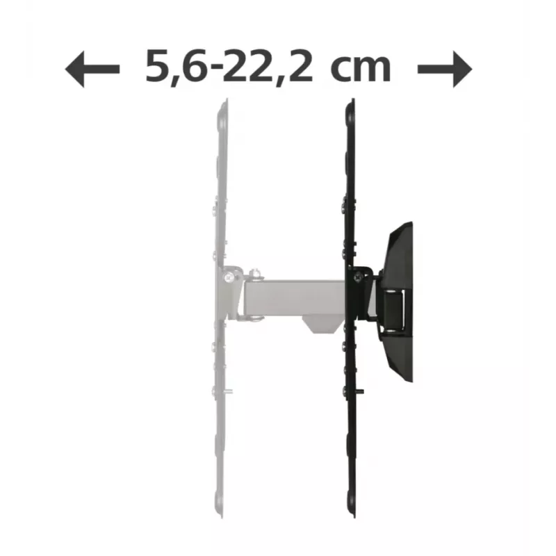 Hama 00220823 supporto a parete/supporto TV 165,1 cm (65 inch) nero