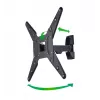 Hama 00220823 supporto a parete/supporto TV 165,1 cm (65 inch) nero
